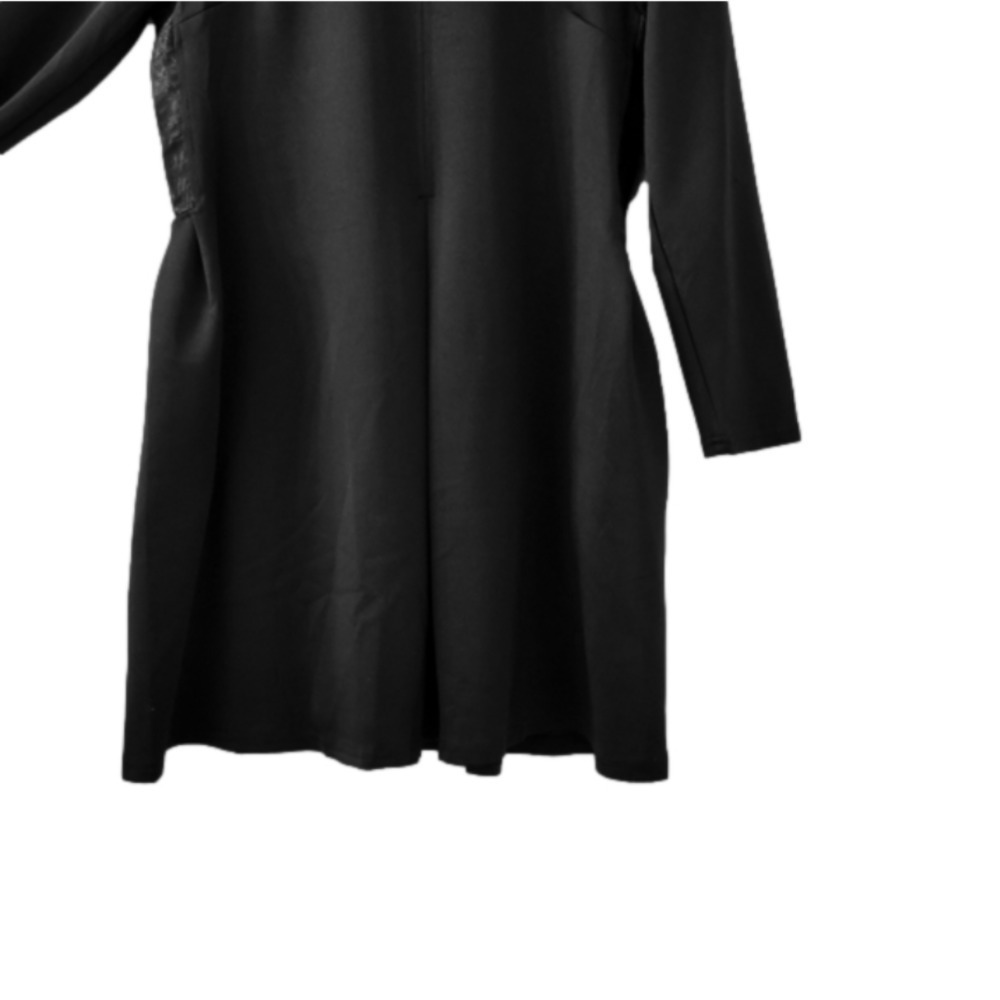 Long Sleeve Black Dress - Picture 3 of 5